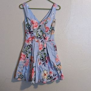 Fit and flare mini dress